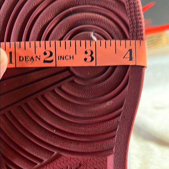 Nike Air Jordan 1 Retro High OG Black and White Sneakers with Red Laces - Picture 14 of 15